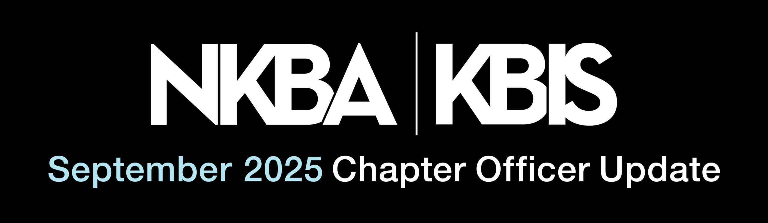 September 2025 Chapter Officer Update
