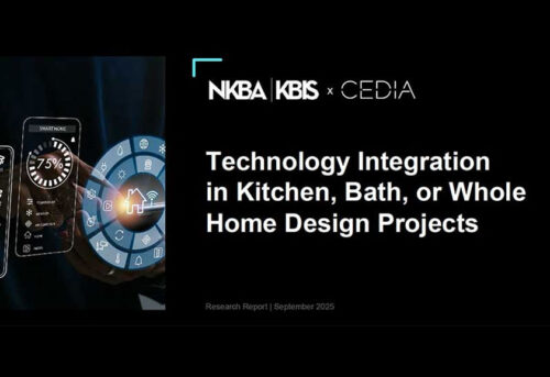 NKBA | KBIS x CEDIA: Technology Integration in Kitchen, Bath, or Whole Home Design Projects