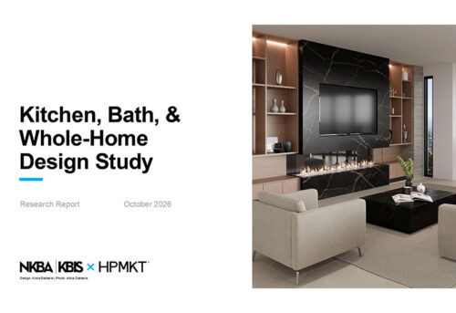 NKBA & HPMA Kitchen, Bath & Whole-Home Design Study